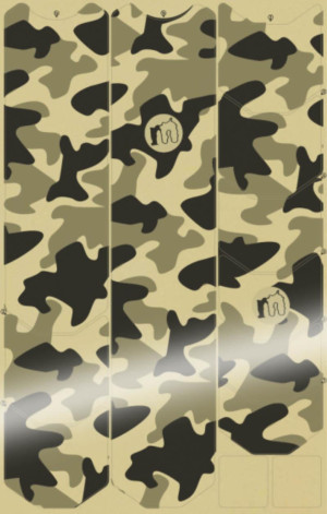 Mucky Nutz Frame Skinz Camo, Black Gloss