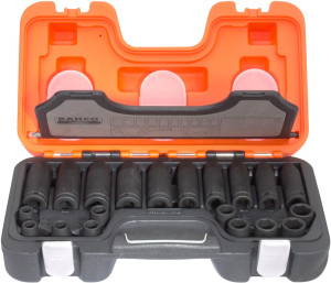 Bahco Impact Shallow/ Deep Socket Set