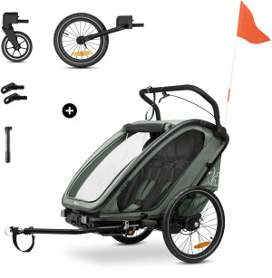 Hauck Bike N Walk Duo Dark Green