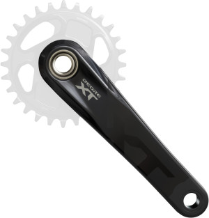 Shimano XT FC-M8200 Crankset Without Ring, 160mm