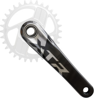 Shimano XTR FC-M9220 Crankset Without Ring, 160mm