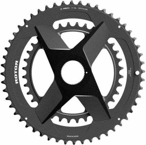 Rotor 2x Direct Mount Round Chainring Universal Tooth, 50/34T