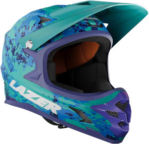 Lazer Phoenix+ Helmet, Ink Storm, Large