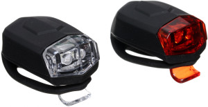 Halfords Super Slim LED Bike Light Set (Front & Rear)