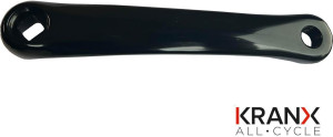 KranX Alloy Left Hand Crank Diamond Taper, 170mm