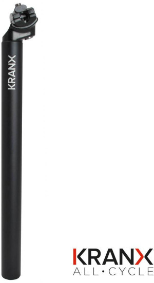 KranX Micro Alloy 400mm 12mm Offset Seatpost, 26.8mm