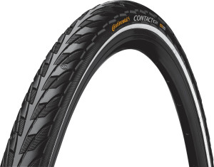 Continental Contact Bike Tyre, Black/Black 20x1.40 inch