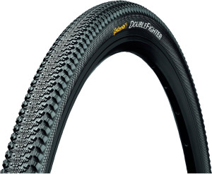 Continental Double Fighter 3 Bike Tyre, Black/Black 29x2.00 inch