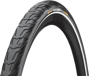 Continental Ride City Bike Tyre, Black/Black 700x47c