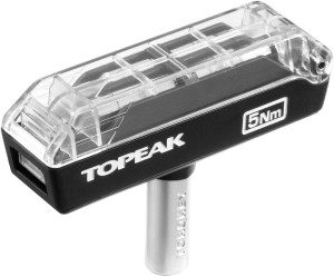 Topeak Torque Wrench with Bits, 5Nm