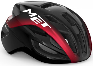 MET Rivale MIPS Helmet, Black/Red Metallic, Small