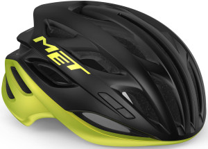 MET Estro MIPS Helmet, Black Lime, Medium