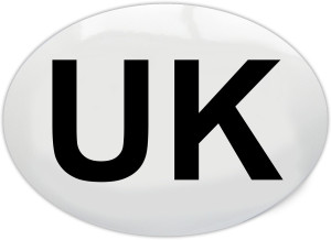 Halfords Oval UK Magnetic Plate