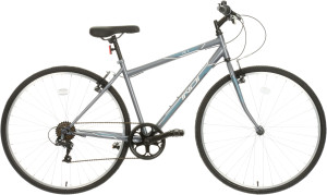 Indi TC1 Mens Hybrid Bike M Frame (18") - Silver