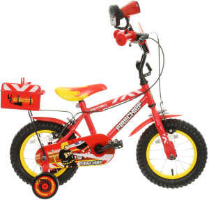 Apollo Firechief Kids Bike 12" Wheel - Red (3-6 years)