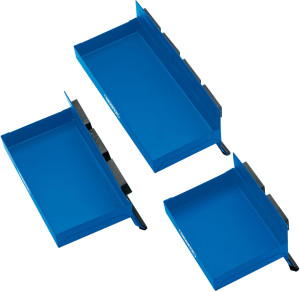 Draper 3 Piece Magnetic Tool Tray Set