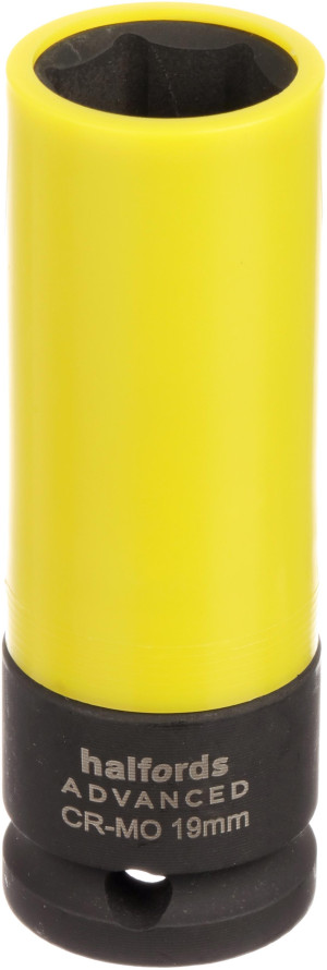 Halfords Advanced Wheel Nut Impact Socket 19mm