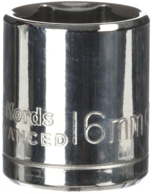 Halfords Advanced 3/8” Drive 6PT Socket 16mm