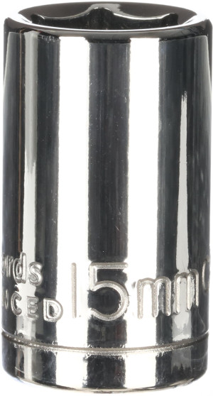 Halfords Advanced 1/2” Drive 6PT Socket 15mm
