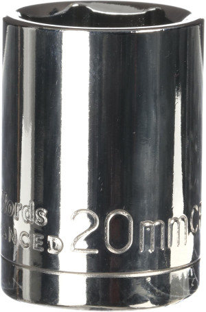 Halfords Advanced 1/2” Drive 6PT Socket 20mm