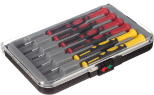 Halfords 6 Piece Precision Screwdriver Set