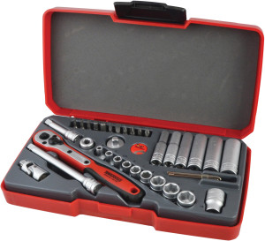 Teng 36 Piece 1/4 inch Drive Socket Set