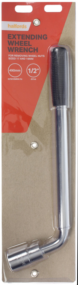 Halfords Extending Wheel Nut Wrench