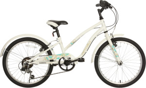 Apollo Haze Junior Hybrid Bike 20" Wheel - White (6-11 years)