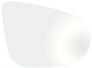 Halfords Standard Replacement Mirror Glass SR998