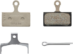 Shimano G05S-RX Disc Brake Pads & Spring, Resin
