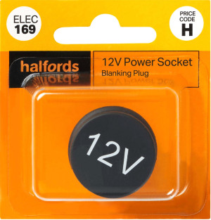 Halfords 12V Power Socket cover (ELEC169)