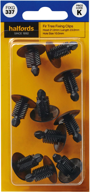 Halfords Fir Tree Fixing Clip (FIXG337)