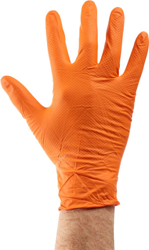 Grippaz Orange Engineers Mate Gloves - Box of 50 - X Large