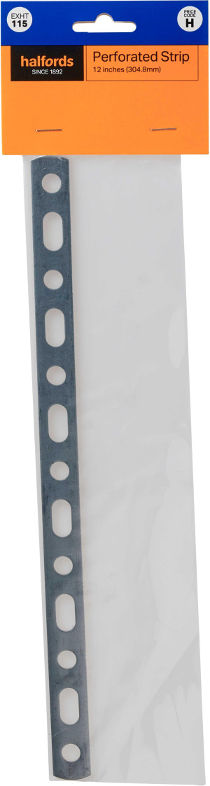 Halfords Perforated Strip 12 inch (EXHT115)