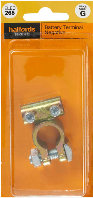 Halfords Battery Terminal Negative (ELEC265)