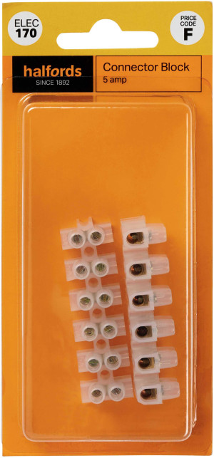 Halfords Connecting Block 5 Amp (ELEC170)