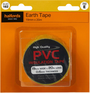 Halfords Earth Tape 20M (ELEC162)