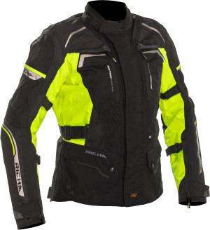 Richa Infinity 2 Lady Jacket - Black/Flou - 3XL
