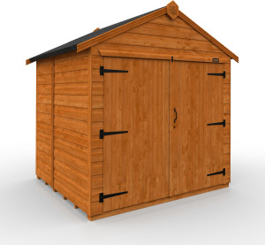 TigerFlex Shiplap Apex Bike Shed 5x6
