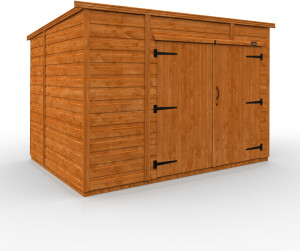TigerFlex Shiplap Pent Bike Store 8x6