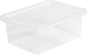 Wham 17L Clear Storage Box & Lid