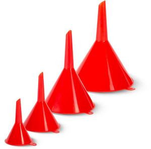Halfords 4 Pack Funnel Set
