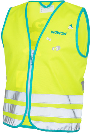 Wowow Crazy Monster Kids Safety Vest Fluo Yellow L