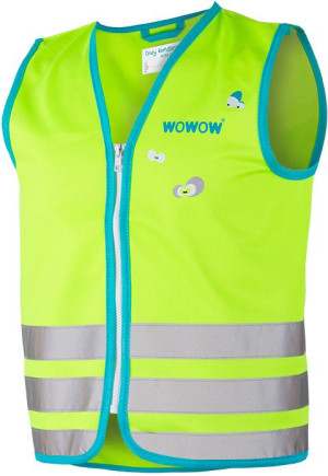 Wowow Crazy Monster Kids Safety Vest Fluo Green XS
