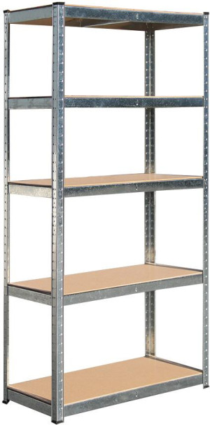 Hilka 175kg 5 Tier Boltless Shelving Unit