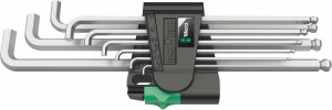 Wera Hex-Plus 4 L-key set Chrome-Plated