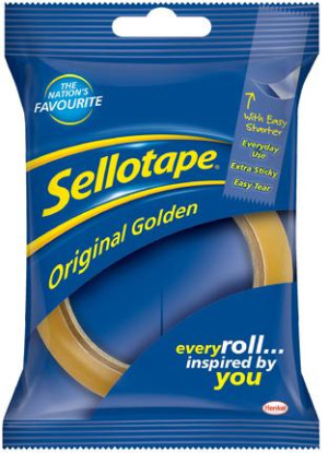 Sellotape Original Golden 24mm x 50m