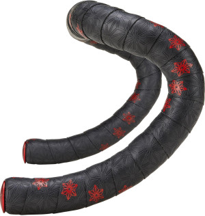 Supacaz Sticky Kush Galaxy Bar Tape, Red Stars