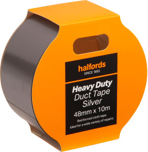 Hal H/D Duct Tape, Silver, 48mm x 10m