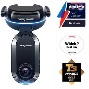 Nextbase iQ 4K Front and Rear Car Dash Cam with 64GB SD Card